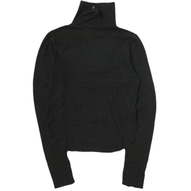 6 ROKU BEAUTY＆YOUTH ロク ビューティーアンドユース TURTLE NECK PULLOVER タートルネックプルオーバー 8612-241-0081 ブラック g16782 |  | 01