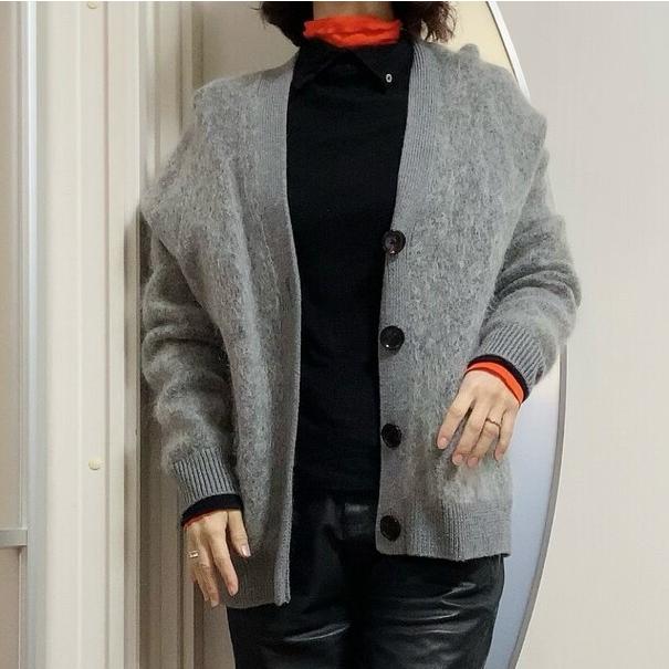 6 ROKU BEAUTY＆YOUTH ロク ビューティーアンドユース TURTLE NECK PULLOVER タートルネックプルオーバー 8612-241-0081 ブラック g16782 |  | 02