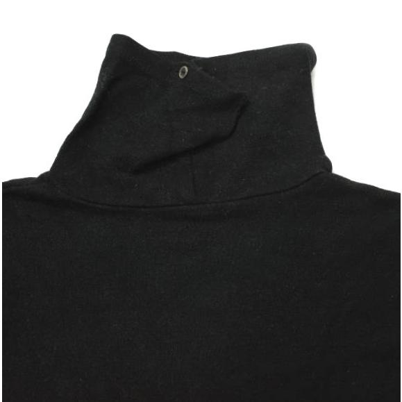 6 ROKU BEAUTY＆YOUTH ロク ビューティーアンドユース TURTLE NECK PULLOVER タートルネックプルオーバー 8612-241-0081 ブラック g16782 |  | 03
