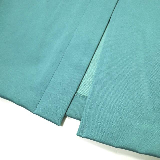 H BEAUTY＆YOUTH エイチ ビューティーアンドユース SATIN PENCIL TIGHT SKIRT サテンペンシルタイトスカート 1624-299-3235 S グリーン |  | 06