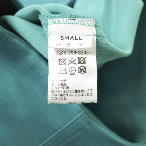 H BEAUTY＆YOUTH エイチ ビューティーアンドユース SATIN PENCIL TIGHT SKIRT サテンペンシルタイトスカート 1624-299-3235 S グリーン |  | 08