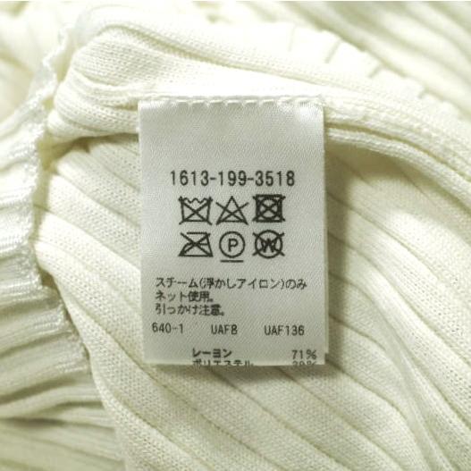 H BEAUTY＆YOUTH エイチ RAYON RIB TURTLE NECK KNIT レーヨンリブタートルネックニット 1613-199-3518 Free ホワイト セーター g16806 |  | 08