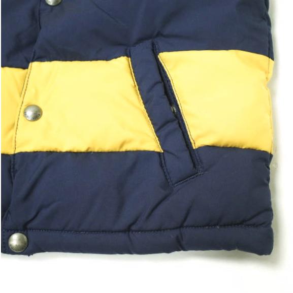 Polo by Ralph Lauren ポロラルフローレン KID'S DOWN VEST キッズ ポニー刺繍 ボーダーダウンベスト 110(4/4T) イエロー/ネイビー 子供用 |  | 05