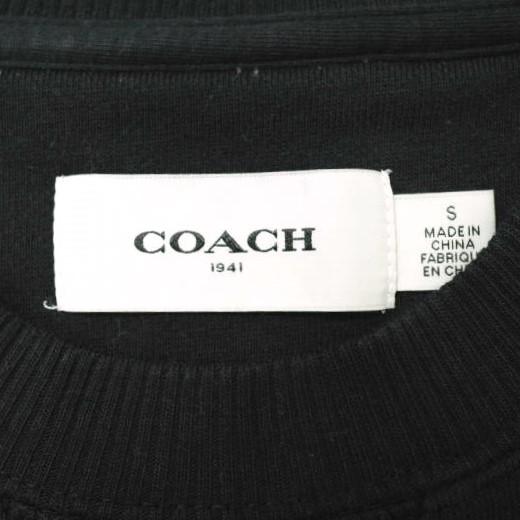 COACH コーチ レキシーアンドキャリッジ スウェットシャツ 34649 S BLACK トレーナー 裏起毛 Vガゼット プルオーバー トップス g16828 |  | 06