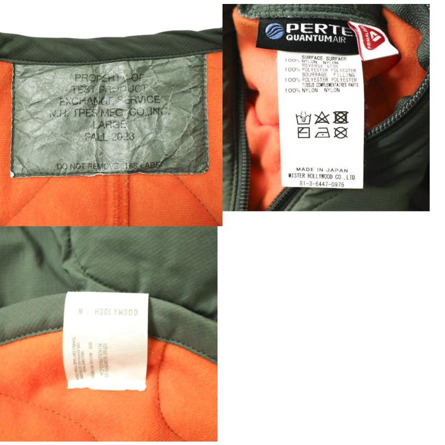 N. HOOLYWOOD キルティングジャケット N.HOOLYWOOD エヌハリウッド 23AW 日本製 REVERSIBLE BLOUSON