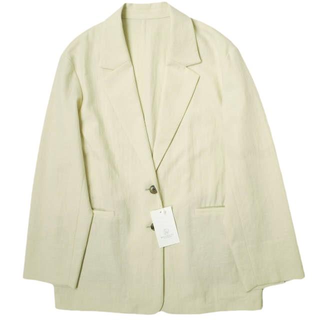 BEAUTY＆YOUTH UNITED ARROWS ビューティーアンドユース ユナイテッドアローズ ツイルテーラードジャケット 1622-126-0676 S CREAM g16901 | 