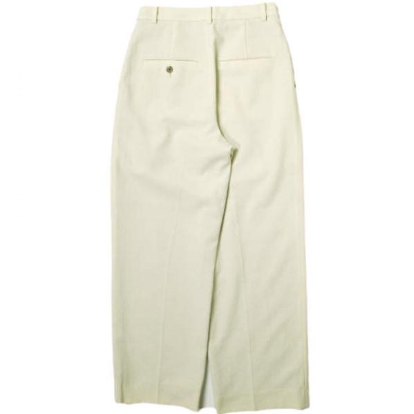 BEAUTY＆YOUTH UNITED ARROWS ビューティーアンドユース ツイル２タックワイドパンツ ウォッシャブル 1614-126-5491 S CREAM g16902 |  | 01