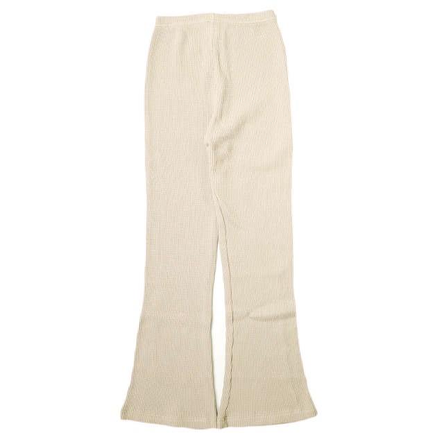 Healthknit ヘルスニット 日本製 ワッフルフレアパンツ 32004 Free BEIGE ボトムス g16927 |  | 01