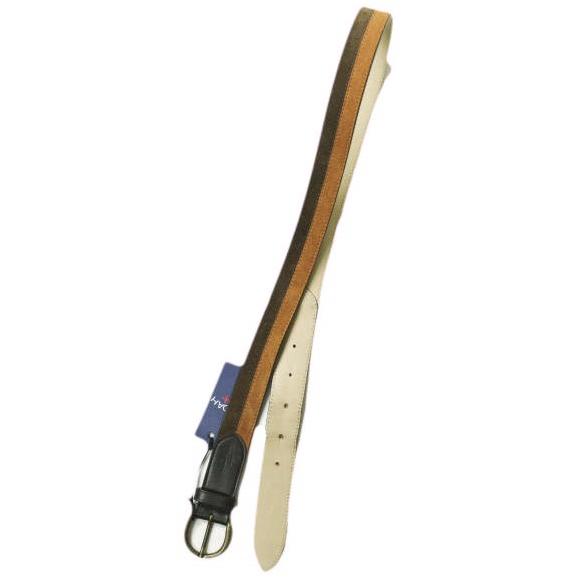 NOAH NYC ノア ニューヨーク Stripe Belt ツートーンレザーベルト 34 ブラウン g16970 |  | 01