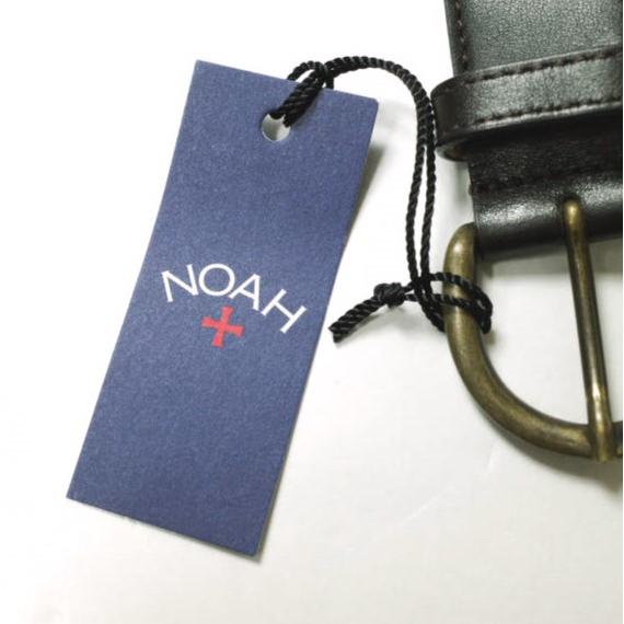 NOAH NYC ノア ニューヨーク Stripe Belt ツートーンレザーベルト 34 ブラウン g16970 |  | 02