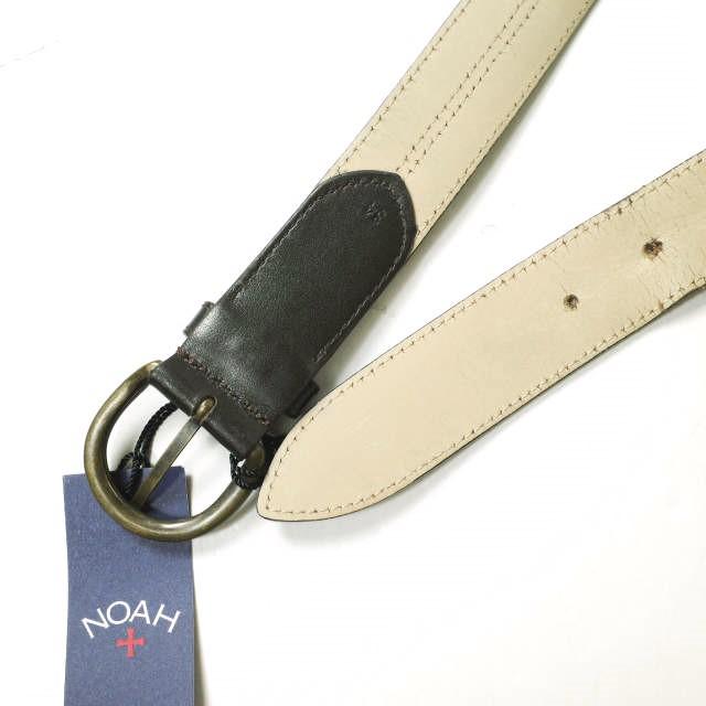 NOAH NYC ノア ニューヨーク Stripe Belt ツートーンレザーベルト 34 ブラウン g16970 |  | 04