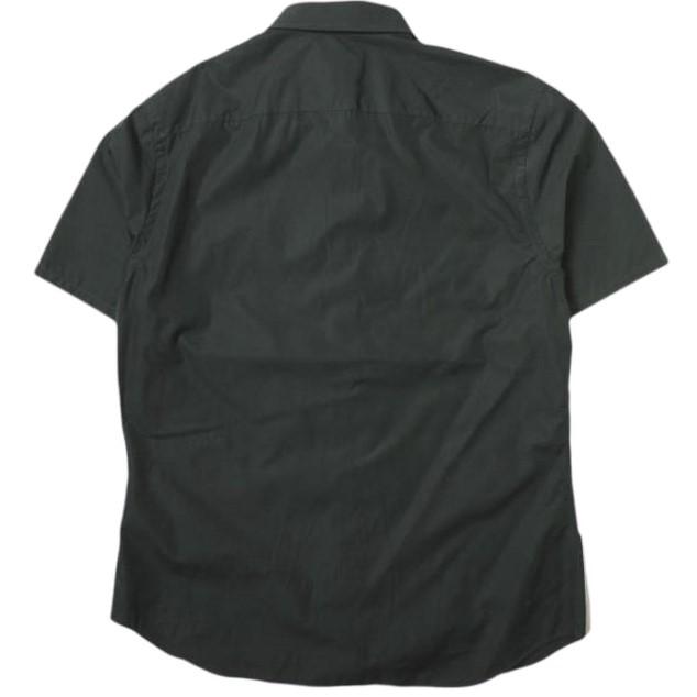 PRADA プラダ コットンタイプライターショートスリーブシャツ UCS137 R161 1LRQ 42(161/2) BLACK 半袖 トップス g17015 |  | 01