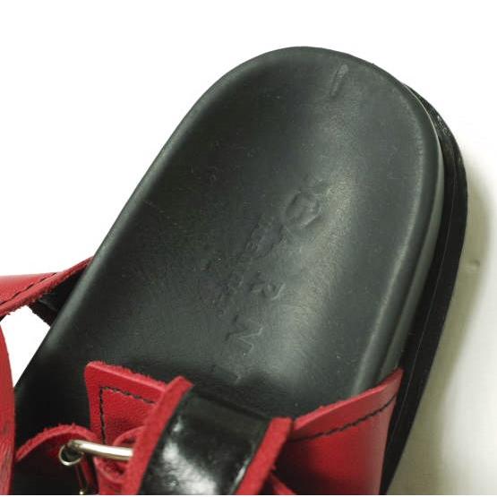 MARNI マルニ イタリア製 マルチカラー レザーストラップサンダル SAMR000501LV817 40(25-25.5cm) MOCA/RED シューズ g17044 |  | 07
