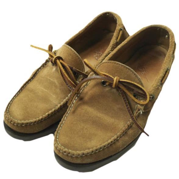 RANCOURT x BEAMS PLUS ランコート ビームスプラス 別注 Camp Moc Suede キャンプモックスエードモカシン US8.5D(26.5cm) KHAKI シューズ | 