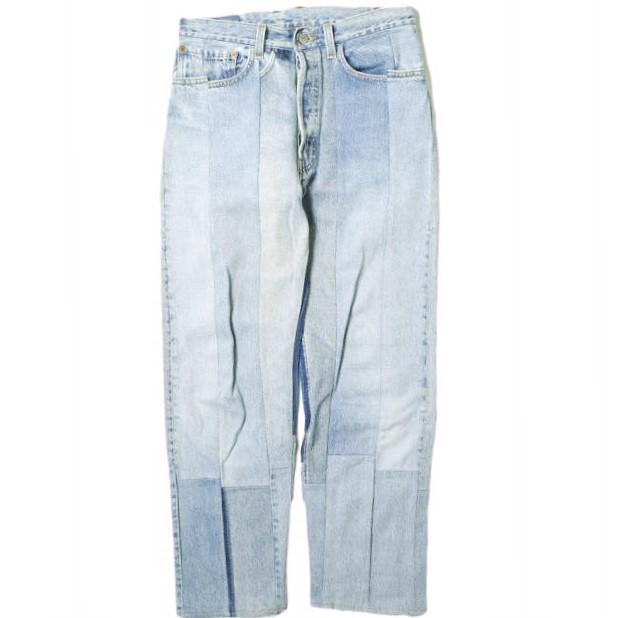 UNUSED アンユーズド 日本製 Levi’s 501 Remake Denim Pants 再構築 リメイクデニムパンツ UW0500 1 Indigo ジーンズ ボトムス g17065 | 