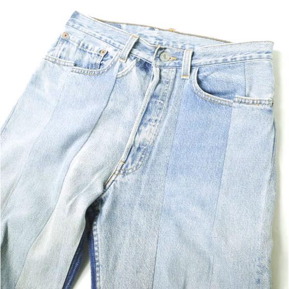 UNUSED アンユーズド 日本製 Levi’s 501 Remake Denim Pants 再構築 リメイクデニムパンツ UW0500 1 Indigo ジーンズ ボトムス g17065 |  | 03