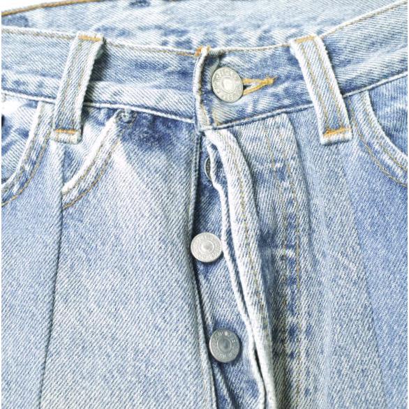 UNUSED アンユーズド 日本製 Levi’s 501 Remake Denim Pants 再構築 リメイクデニムパンツ UW0500 1 Indigo ジーンズ ボトムス g17065 |  | 04