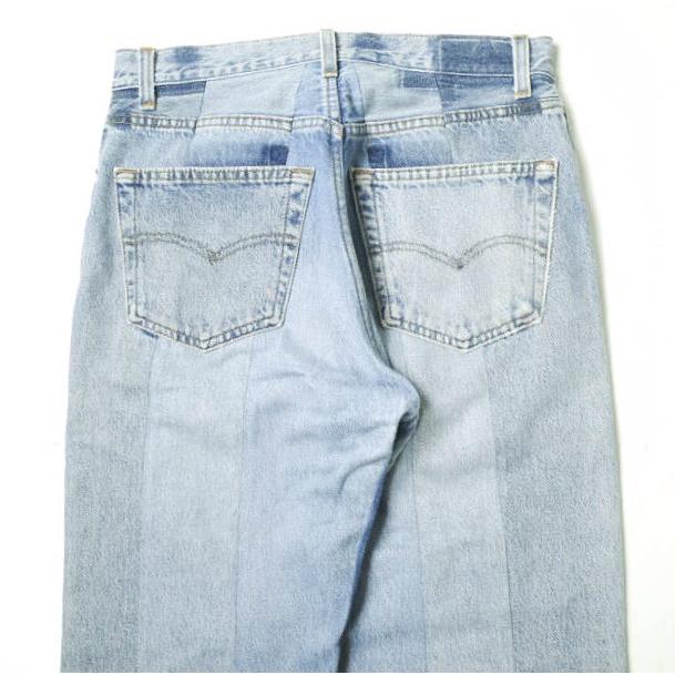 UNUSED アンユーズド 日本製 Levi’s 501 Remake Denim Pants 再構築 リメイクデニムパンツ UW0500 1 Indigo ジーンズ ボトムス g17065 |  | 05