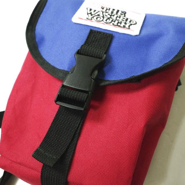 BLACK EYE PATCH x WASTED YOUTH ブラックアイパッチ 21SS 別注 PRIORITY LABEL SHOULDER BAG ミニショルダーバッグ RED/BLUE サコッシュ |  | 03