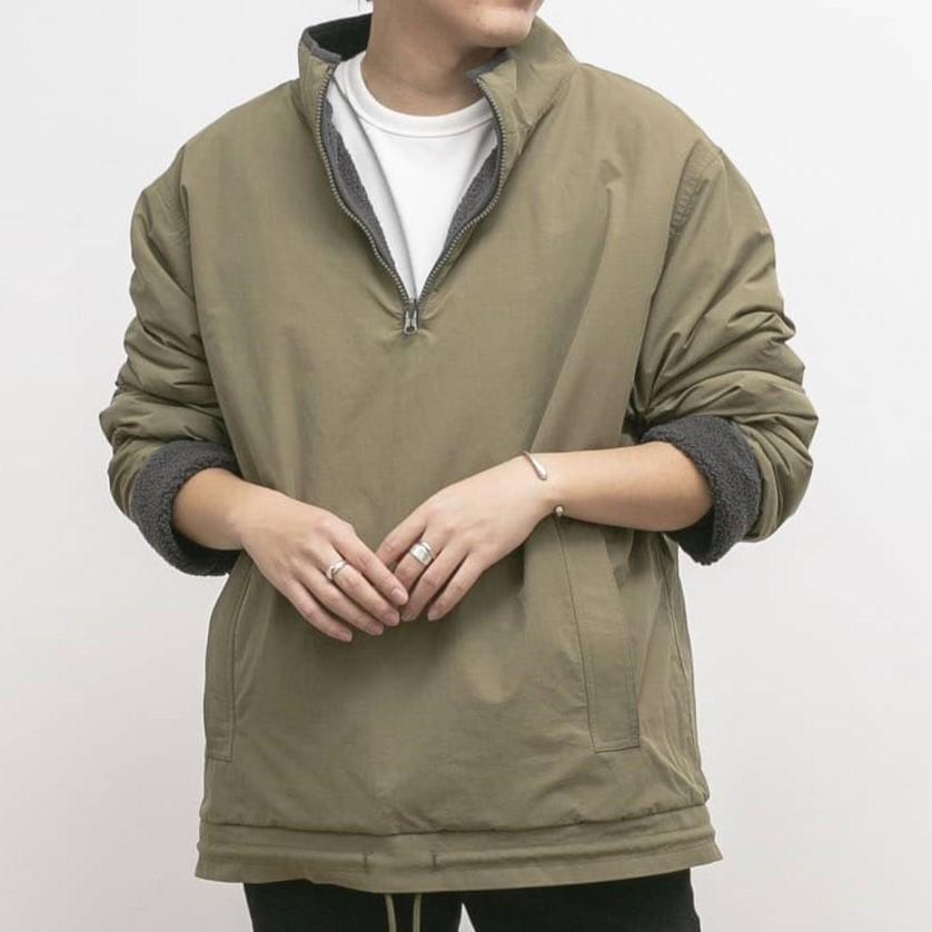 新品 URBAN RESEARCH アーバンリサーチ 21AW ボアリバーシブルプルオーバー NL17-17A025 L CHARCOAL/OLIVE ブルゾン UR Lab. ラボ g17099 |  | 04