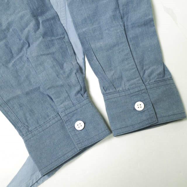 SPLOTCH of ink スプロッチオブインク 日本製 Gradation Shirts グラデーションシャツ L WHITE/BLUE 長袖 トップス g17105 |  | 04