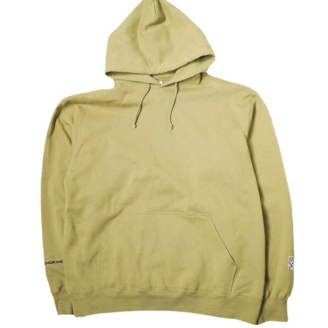 N.HOOLYWOOD エヌハリウッド 24SS ANCHOR INC. HOODIE アンカーインク 裏起毛 スウェットプルオーバーパーカー 1243-CS05 XL ベージュ | 