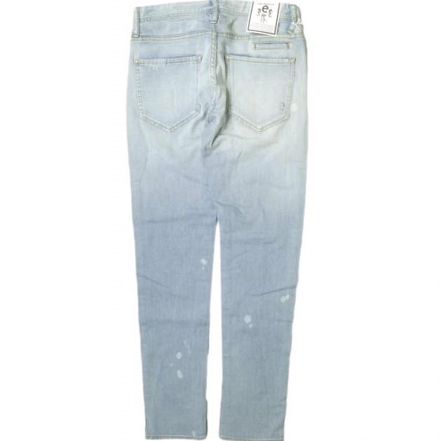 新品 e JEANS イージーンズ SEA HORSE BOY'S TAPERED 岡山児島 ストレッチスリムテーパードデニムパンツ e-L805 24 sky blue 定価26,400円 |  | 01