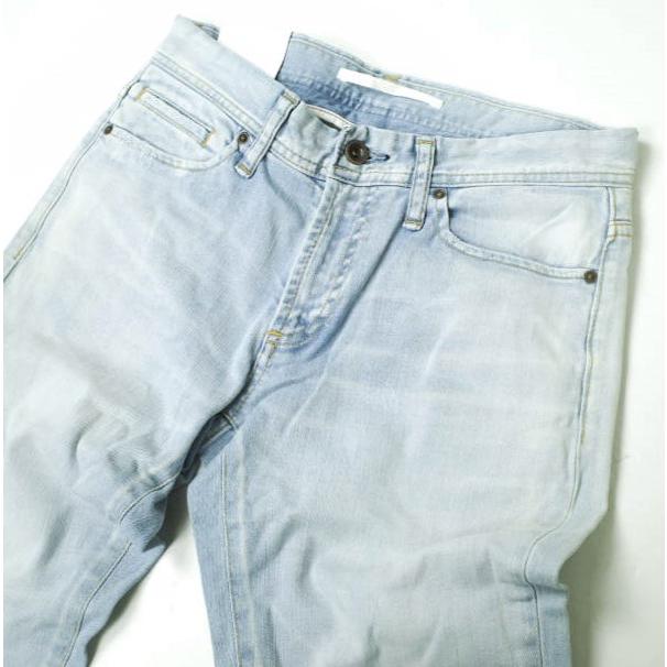 新品 e JEANS イージーンズ SEA HORSE BOY'S TAPERED 岡山児島 ストレッチスリムテーパードデニムパンツ e-L805 24 sky blue 定価26,400円 |  | 03