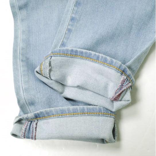 新品 e JEANS イージーンズ SEA HORSE BOY'S TAPERED 岡山児島 ストレッチスリムテーパードデニムパンツ e-L805 24 sky blue 定価26,400円 |  | 08