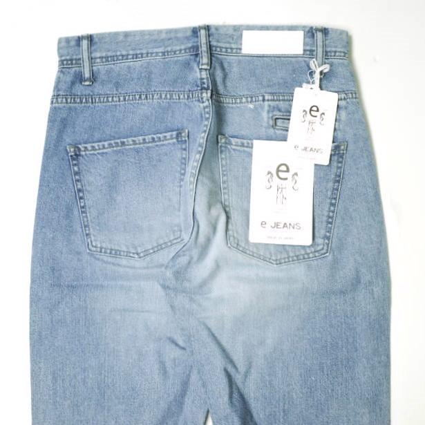 新品 e JEANS イージーンズ 日本製 Slim Flare 岡山児島 スリムフレアデニムパンツ 171102101 24inch Zens Blue 定価28,600円 g17267 |  | 05