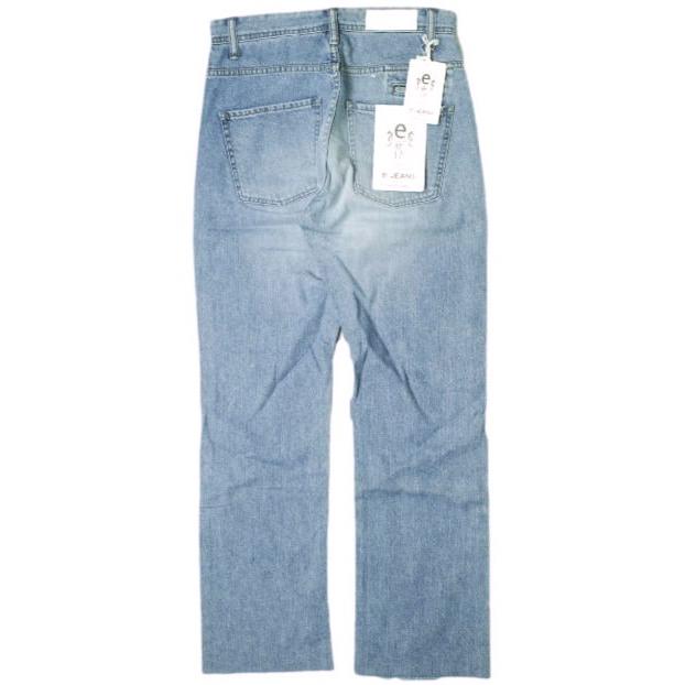 新品 e JEANS イージーンズ 日本製 Slim Flare 岡山児島 スリムフレアデニムパンツ 171102101 24inch Zens Blue 定価28,600円 g17268 |  | 01