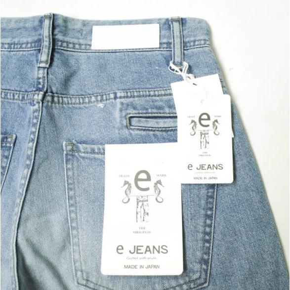 新品 e JEANS イージーンズ 日本製 Slim Flare 岡山児島 スリムフレアデニムパンツ 171102101 24inch Zens Blue 定価28,600円 g17268 |  | 02