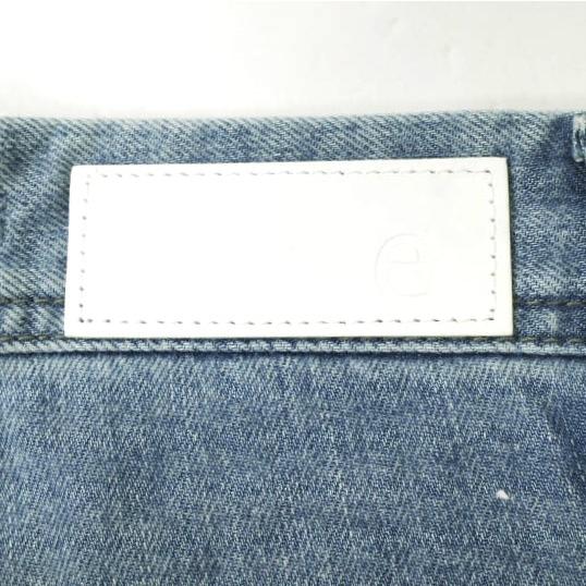 新品 e JEANS イージーンズ 日本製 Slim Flare 岡山児島 スリムフレアデニムパンツ 171102101 24inch Zens Blue 定価28,600円 g17268 |  | 06