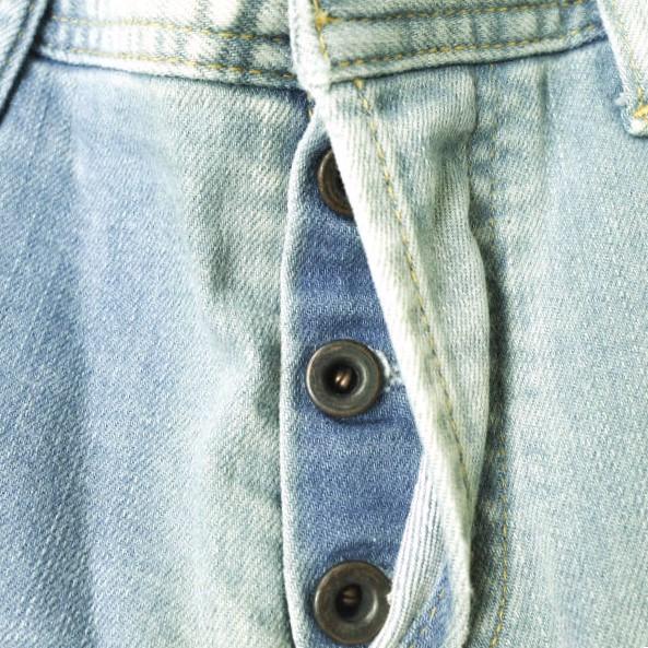 新品 e JEANS イージーンズ SEA HORSE SLIM 岡山児島 ダメージ＆リペアパッチ ストレッチスリムデニムパンツ e-801 3 定価38,500円 g17273 |  | 03