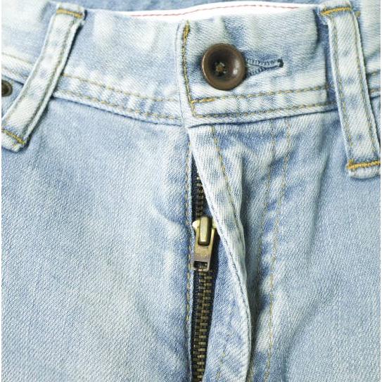 新品 e JEANS イージーンズ SEA HORSE BOY'S TAPERED 岡山児島 リペア加工ストレッチスリムテーパードデニムパンツ e-L805 24 定価36,300円 |  | 03