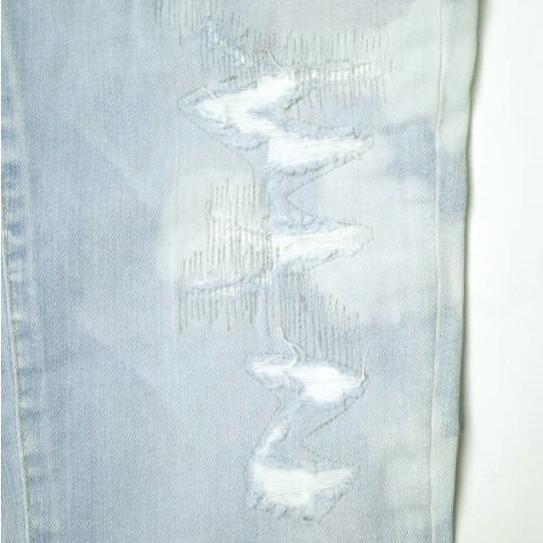新品 e JEANS イージーンズ SEA HORSE BOY'S TAPERED 岡山児島 リペア加工ストレッチスリムテーパードデニムパンツ e-L805 24 定価36,300円 |  | 05