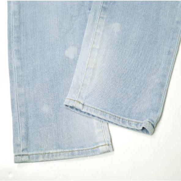 新品 e JEANS イージーンズ SEA HORSE BOY'S TAPERED 岡山児島 リペア加工ストレッチスリムテーパードデニムパンツ e-L805 24 定価36,300円 |  | 07