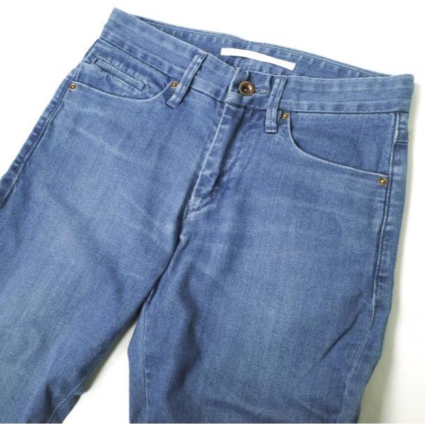 新品 e JEANS イージーンズ 日本製 TAPERED 岡山児島 ストレッチテーパードデニムパンツ 173106801 1 NAVY ジーンズ 定価20,900円 g17283 |  | 03