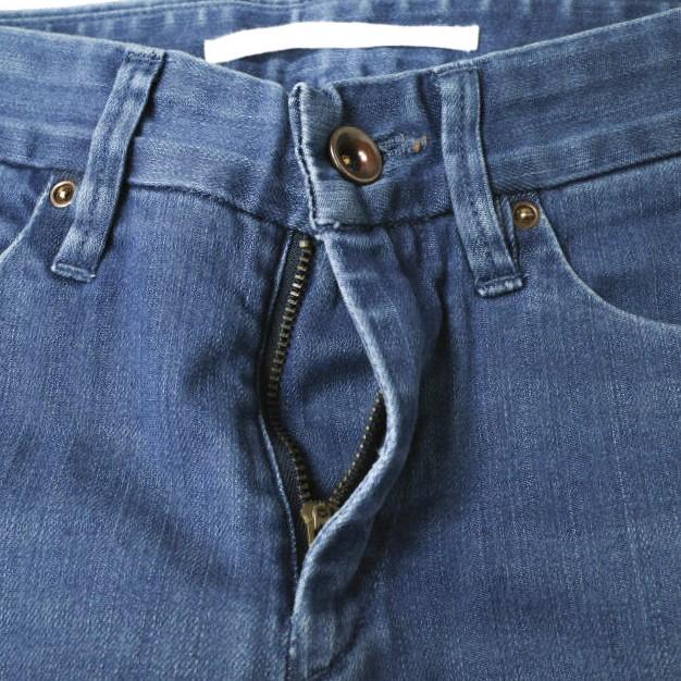 新品 e JEANS イージーンズ 日本製 TAPERED 岡山児島 ストレッチテーパードデニムパンツ 173106801 3 NAVY ジーンズ 定価20,900円 g17288 |  | 03