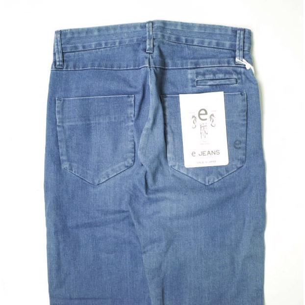 新品 e JEANS イージーンズ 日本製 TAPERED 岡山児島 ストレッチテーパードデニムパンツ 173106801 3 NAVY ジーンズ 定価20,900円 g17289 |  | 05
