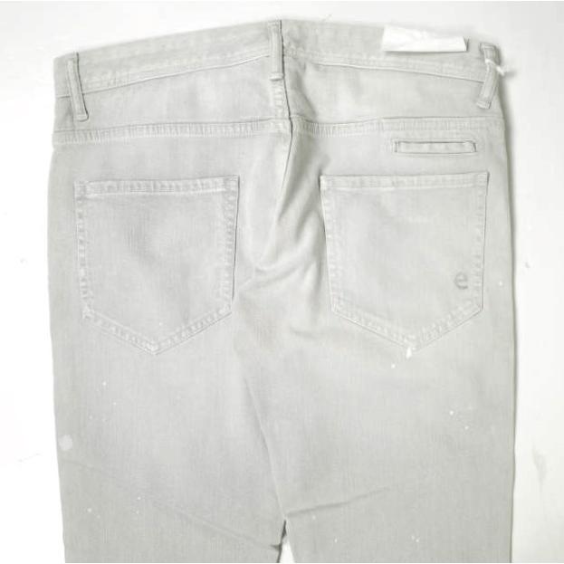新品 e JEANS イージーンズ 日本製 岡山児島 ダメージ＆ペイント加工 スキニーデニムパンツ e-801G 4 A.GRAY スリム 定価35,200円 g17303 |  | 06