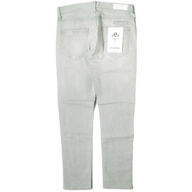 新品 e JEANS イージーンズ TAPERED 岡山児島 ダメージ加工 ストレッチテーパードデニムパンツ e-L805-063 26inch Sky Gray 定価26,400円 |  | 01
