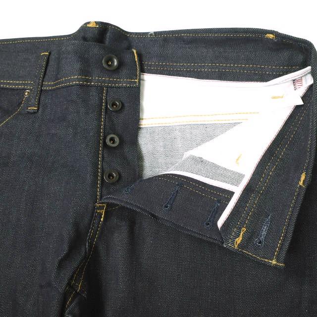 新品 e JEANS イージーンズ 日本製 岡山児島 ワンウォッシュストレッチデニムパンツ e-801 3 Dark Indigo テーパード ジーンズ g17324 |  | 02