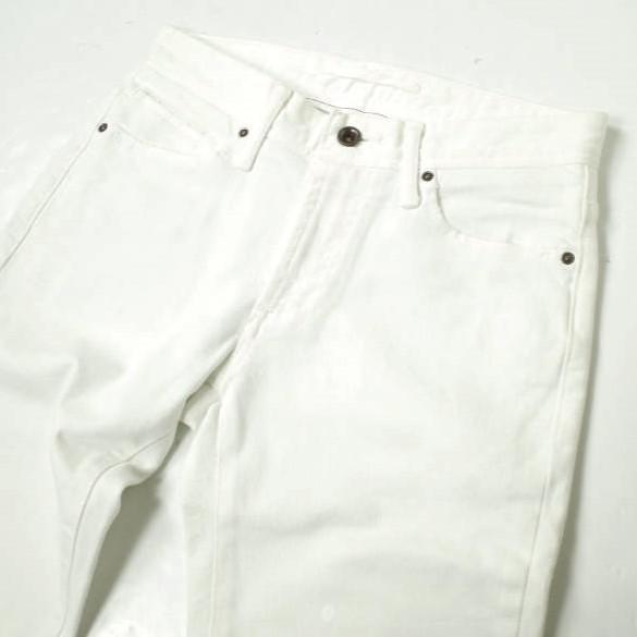 新品 e JEANS イージーンズ SEA HORSE BOYFRIEND TAPERED 岡山児島 ダメージ加工デニムパンツ e-L805 23 Sky White 定価26,400円 g17343 |  | 02