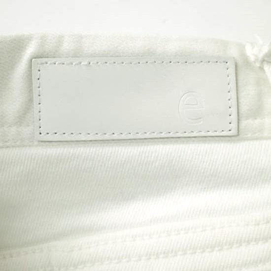 新品 e JEANS イージーンズ SEA HORSE BOYFRIEND TAPERED 岡山児島 ダメージ加工デニムパンツ e-L805 23 Sky White 定価26,400円 g17346 |  | 05