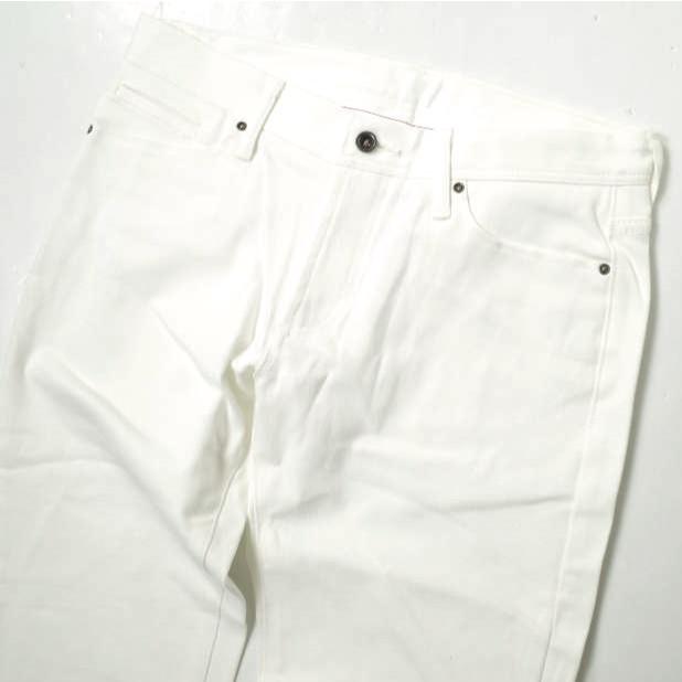 新品 e JEANS イージーンズ 日本製 岡山児島 ストレッチテーパードホワイトデニムパンツ e-L805 26inch(3) WHITE ジップフライ g17364 |  | 02