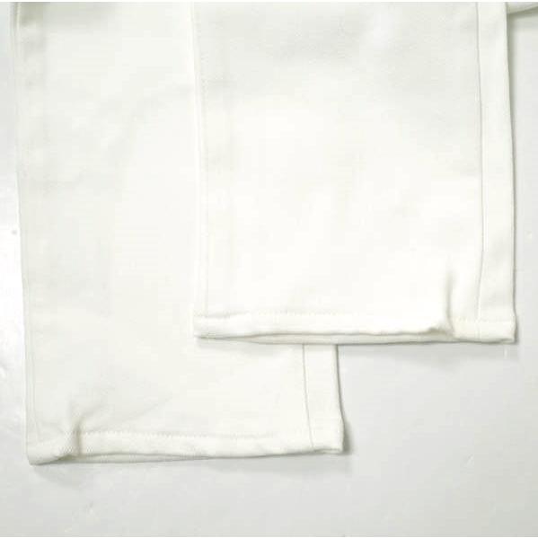 新品 e JEANS イージーンズ 日本製 岡山児島 ストレッチテーパードホワイトデニムパンツ e-L805 26inch(3) WHITE ジップフライ g17365 |  | 05