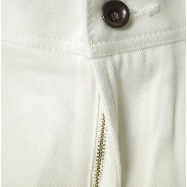 新品 e JEANS イージーンズ 日本製 岡山児島 ストレッチテーパードホワイトデニムパンツ e-L805 26inch(3) WHITE ジップフライ g17372 |  | 03
