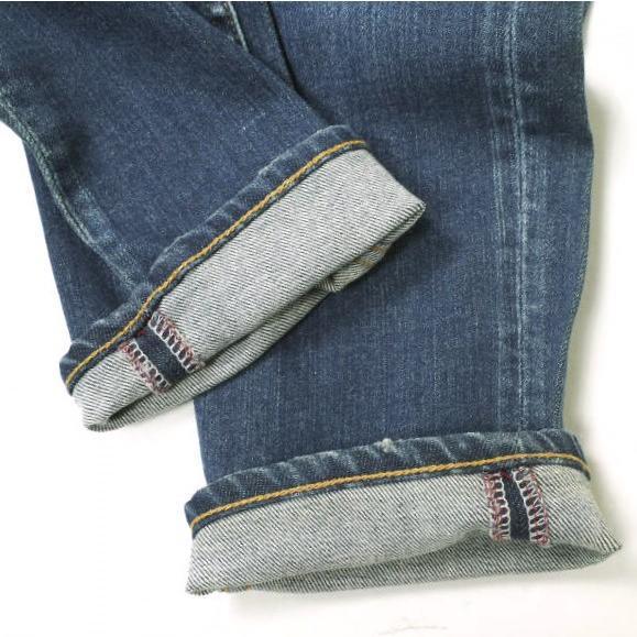 新品 e JEANS イージーンズ STRETCH SLIM 岡山児島 襤褸パッチワーク