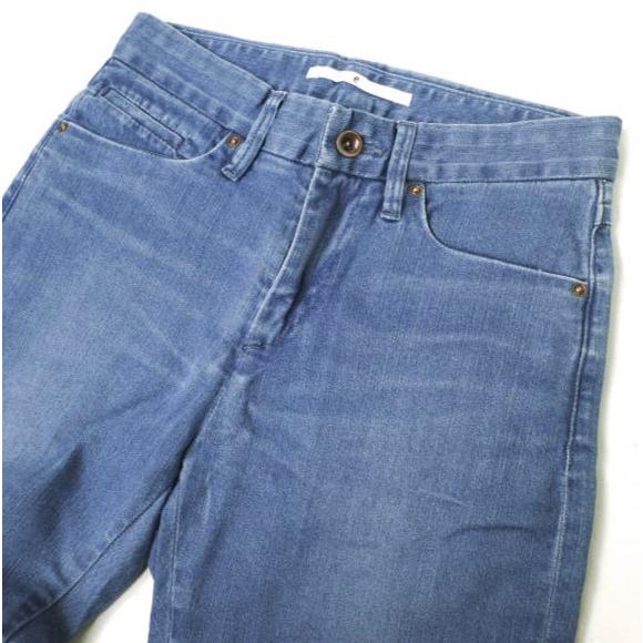 新品 e JEANS イージーンズ 日本製 TAPERED 岡山児島 ストレッチスリムテーパードデニムパンツ eL806-001 3 NAVY 定価28,600円 g17389 |  | 04